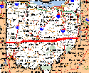 Ohio State map